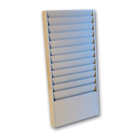 Asp Repair Order Racks - 12 Pocket Rack, 28" X 13" X 2", 1 Per Box 7001